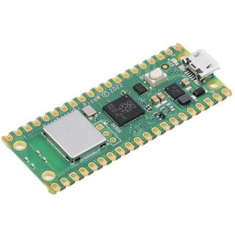 Raspberry Pi Pico W basada en el procesador RP2040