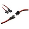 Arnés JST 2.54mm 2 posiciones macho y hembra